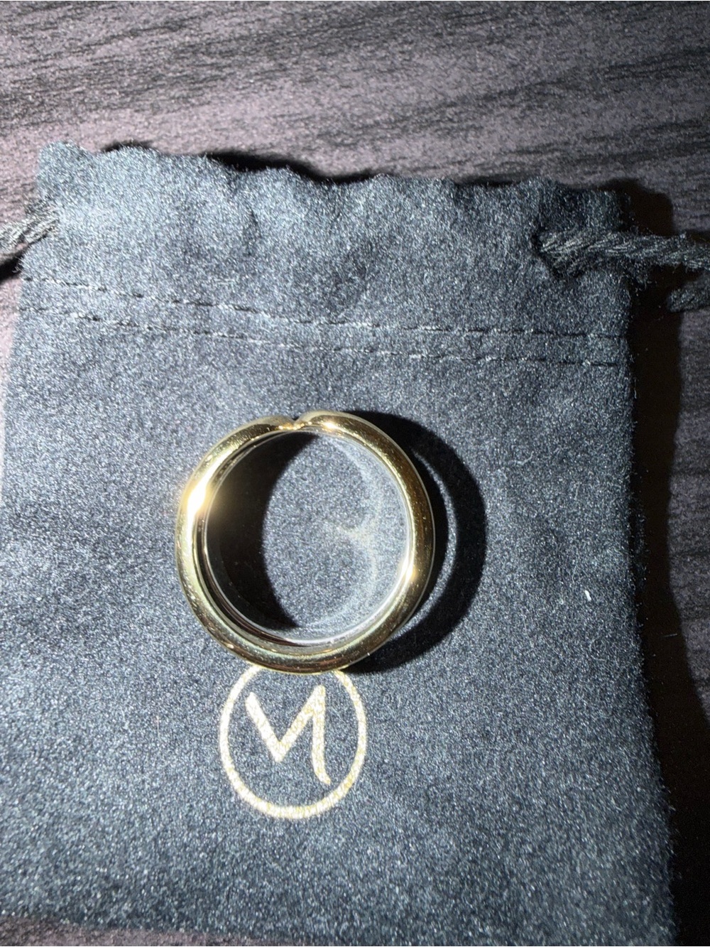 Mejuri Duet Mixed Ring — Gold and Silver - Picture 3 of 8